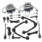 Wheel Bearing & Hub Suspension Control Arm for Chevy Silverado 1500 GMC Sierra (2007–2018)