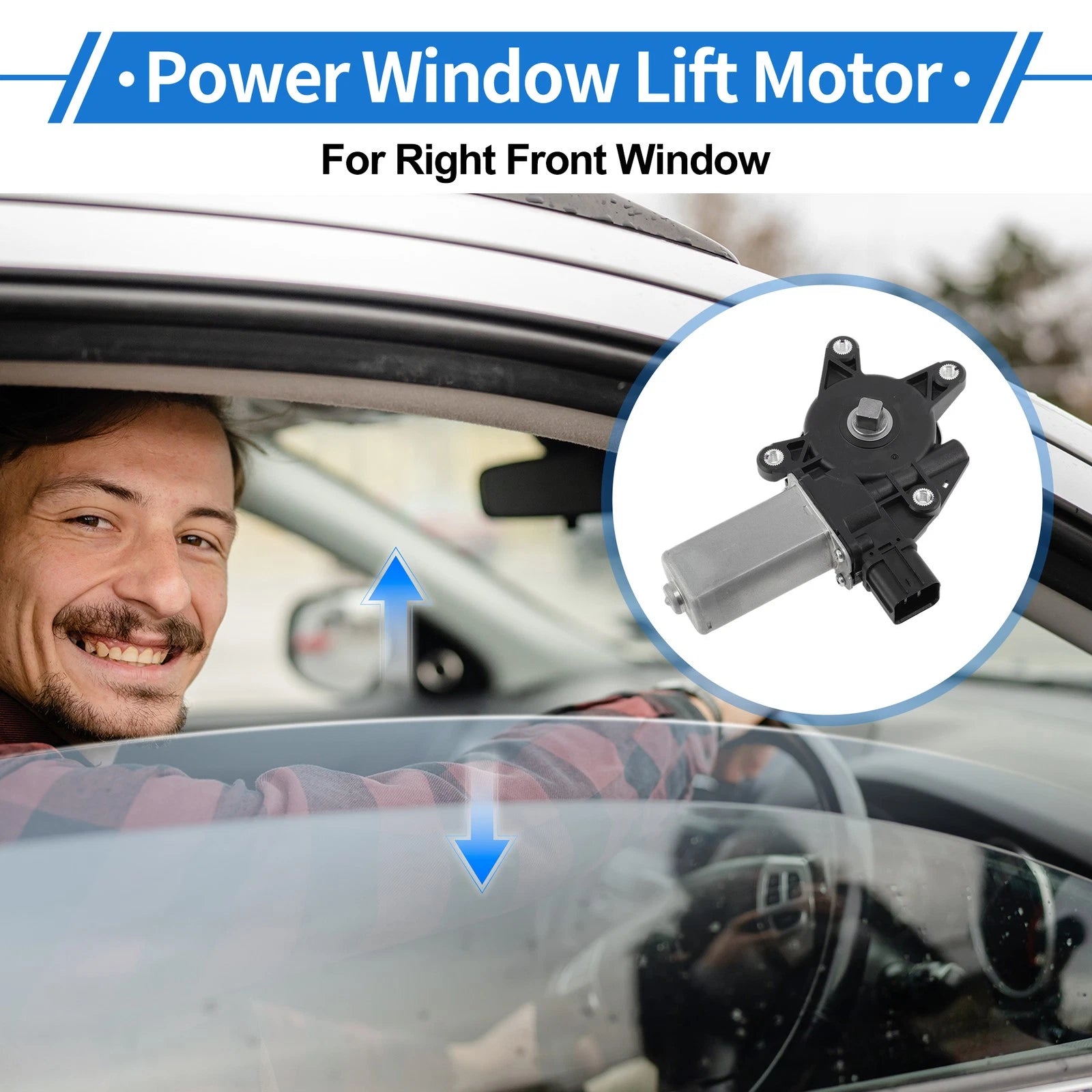Power Window Regulator Lift Motor MR573878 for Mitsubishi Outlander (2003–2006)