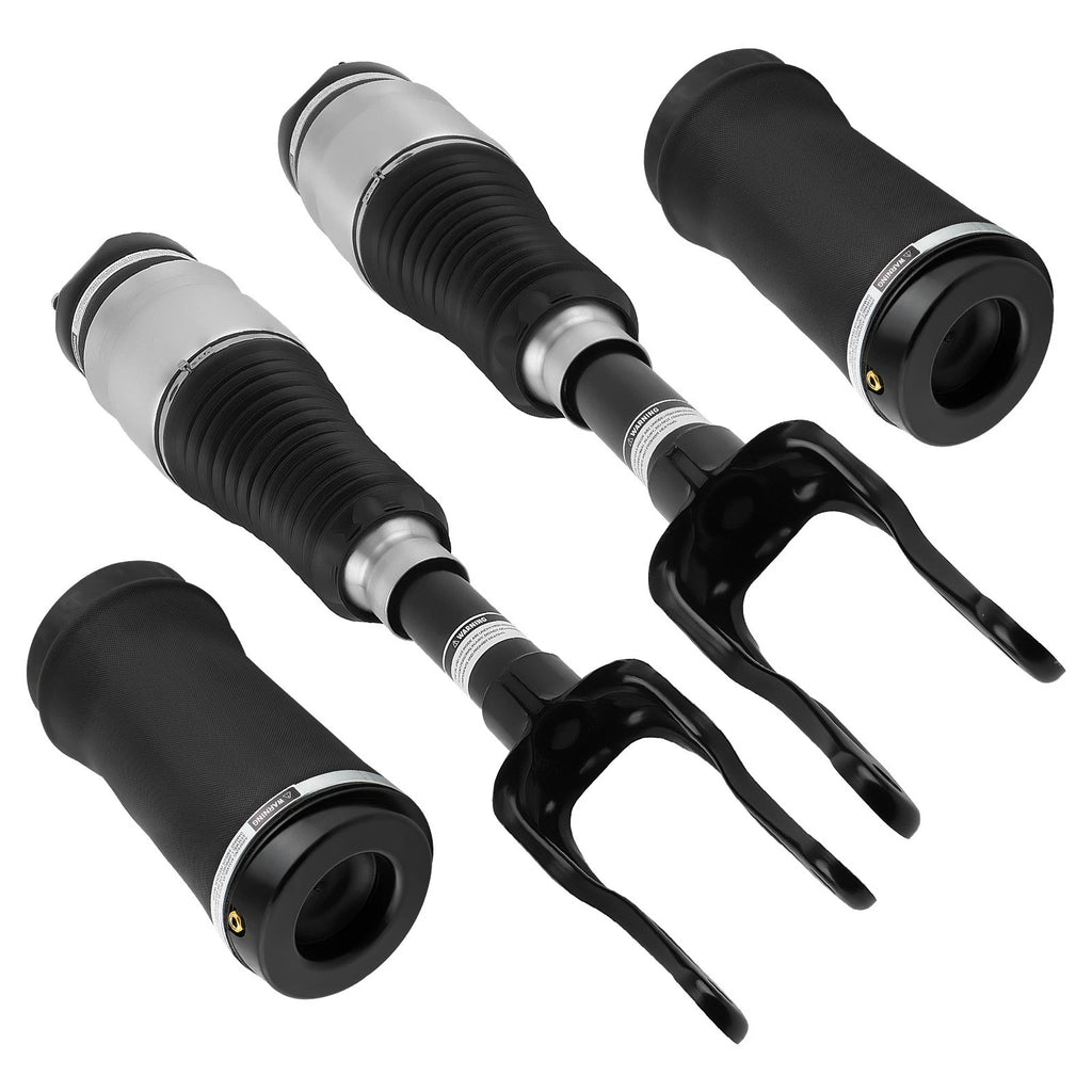Set of 4 Air Suspension Shock Struts & Springs Kit for Jeep Grand Cherokee (2011–2015)