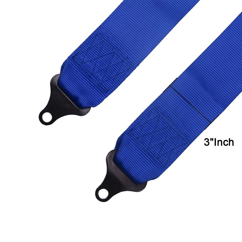 Set of 2 Racing Seat Belt Harness 4 Point Quick Release for ATV UTV