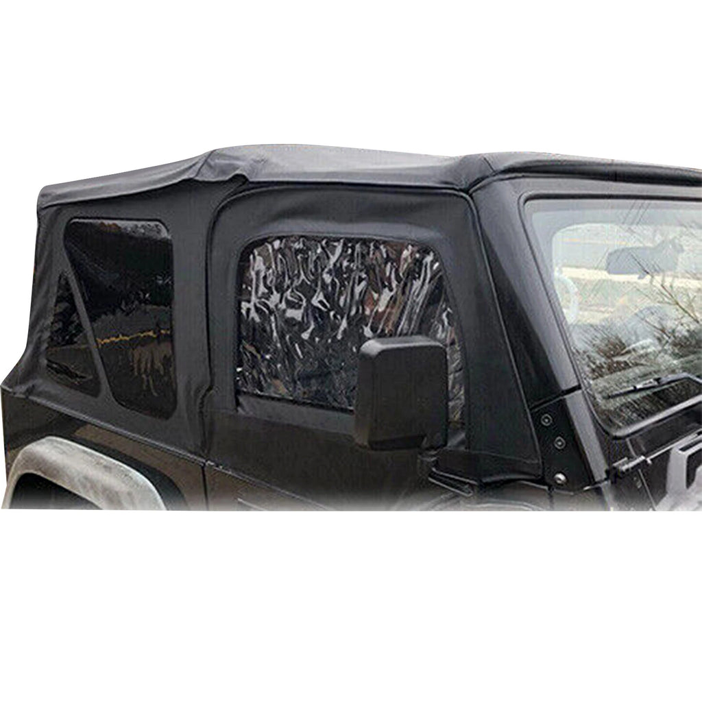 Soft Top + Upper Skins Set w/ 5 Windows for Jeep Wrangler TJ (1997–2006)