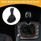 6 Speed Shift Knob & Boot Cover for Mercedes-Benz C-Class (2001-2007)