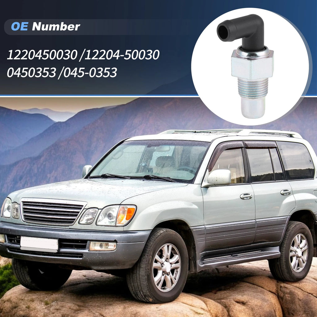 PCV Valve for Lexus SC430 GS430 GX470, Toyota 4Runner Sequoia Tundra (045-0353)