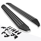 Set of 2 Oval 5" Side Step Nerf Bars for Dodge Ram Truck (2002–2009)