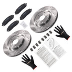 Front Brake Rotors & Pads Kit for Dodge Grand Caravan/Journey (2012–2020) S53068