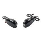 Front Turn Signal Light Black for Harley Road Glide FLTRX FLTRU FLTRK (2015-2024)