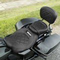 Driver Passenger Seat & Backrest Pad for Harley Touring Road King (2009–2023)