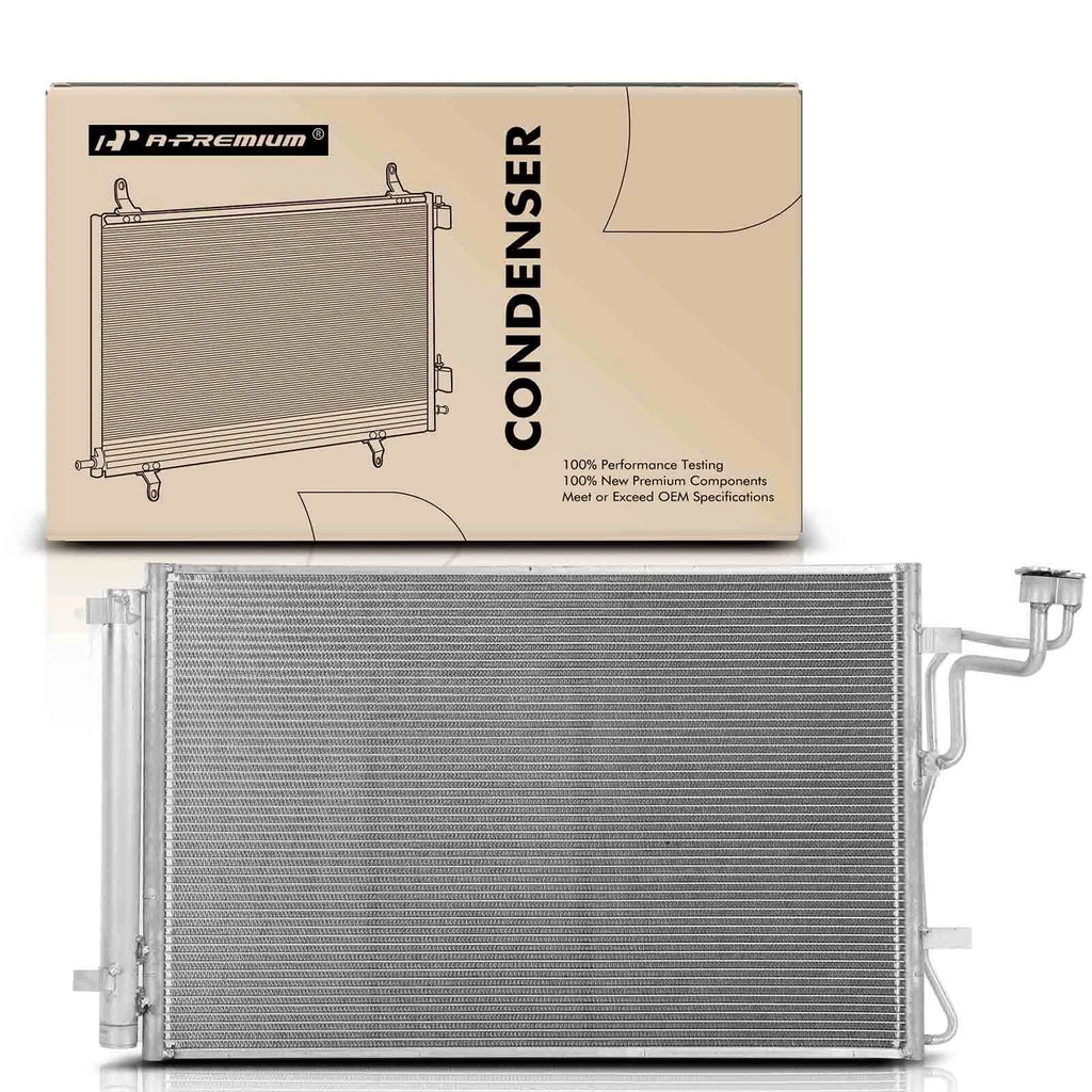 A/C Condenser with Bracket & Receiver Drier for Kia Seltos (2021–2022)