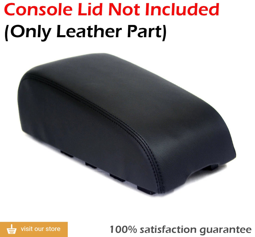Center Console Armrest Cover for Infiniti G35 (2002–2007) Black Leather
