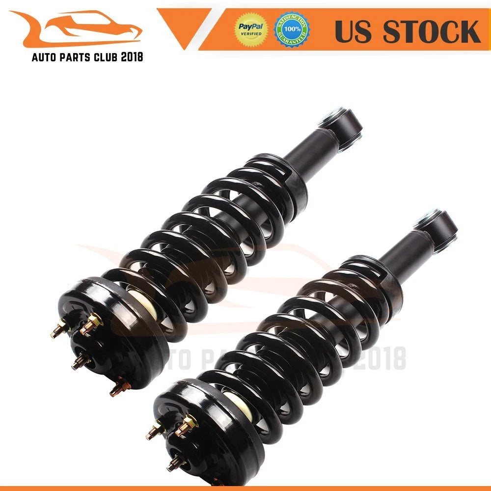 2 Pcs Quick Complete Struts Shocks Springs & Mounts for Ford F150 (2009–2013)