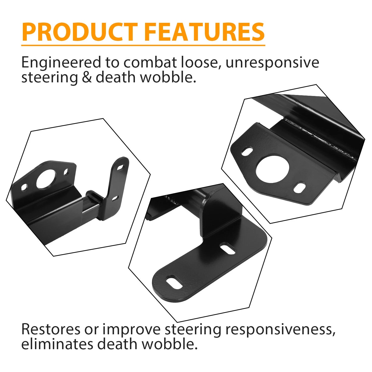 Steering Gear Box Stabilizer Bar Brace for Dodge Ram 2500 3500 (2009–2022)