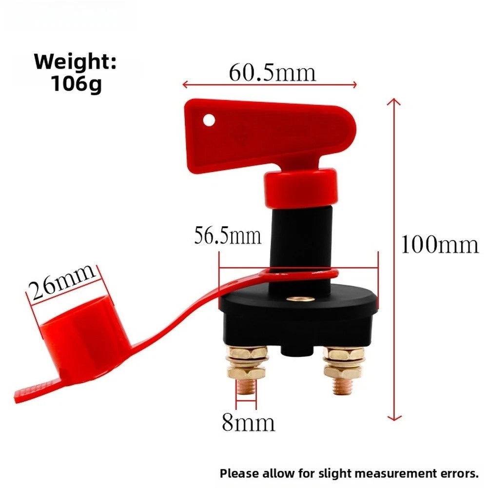 Battery Power Switch for Marine Applications (Metal Construction)