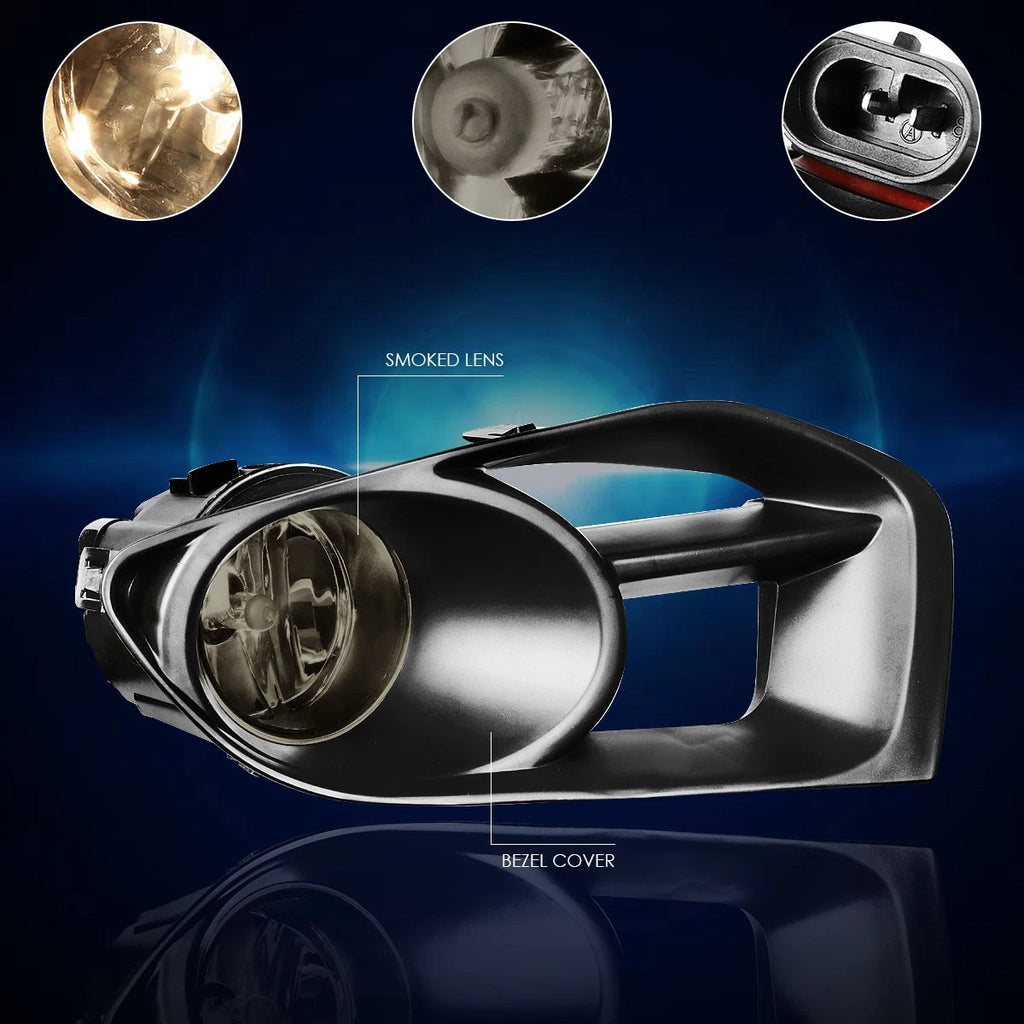 Fog Lights for Nissan Murano Z50 (2011–2014) - Smoke Lens, Switch, Bezel