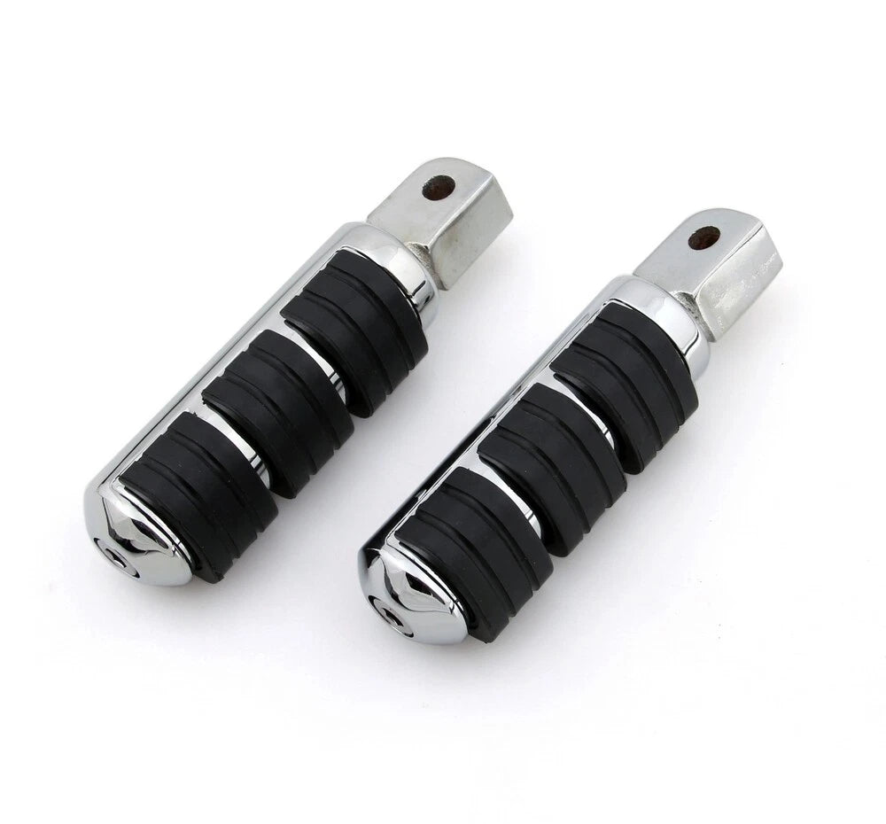 Rear Foot Pegs for Honda VTX, Aero, Magna, Shadow, Valkyrie & Suzuki Volusia 800 (2001–2008)
