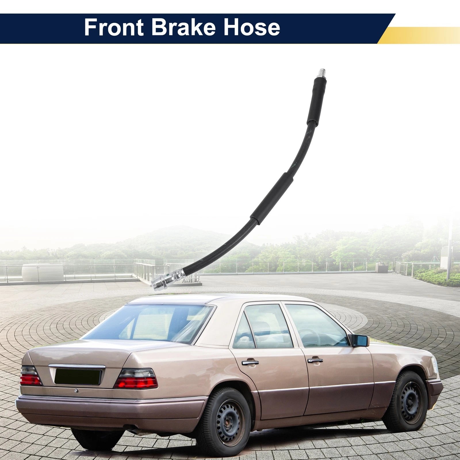 Front Brake Hose for Mercedes-Benz E-Class (2003–2009) No. 2114200848