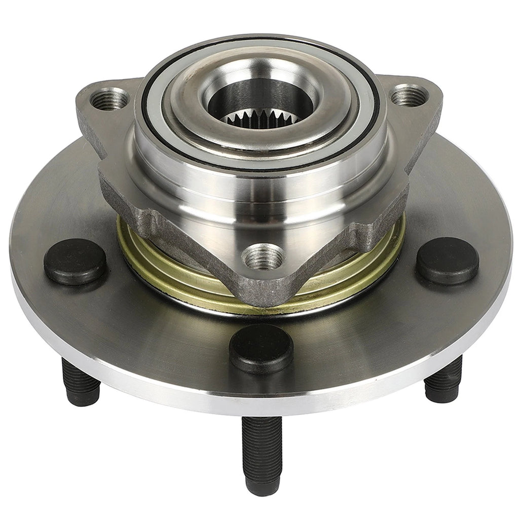 Set of 2 Front CV Axle Shaft + Wheel Hub Bearing for Dodge Ram 1500 (2006–2008)