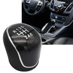 1x 6 Speed Car Shift Gear Knob for Ford C-Max Focus Mk2 Mk3 Kuga S-Max (2003-2023)