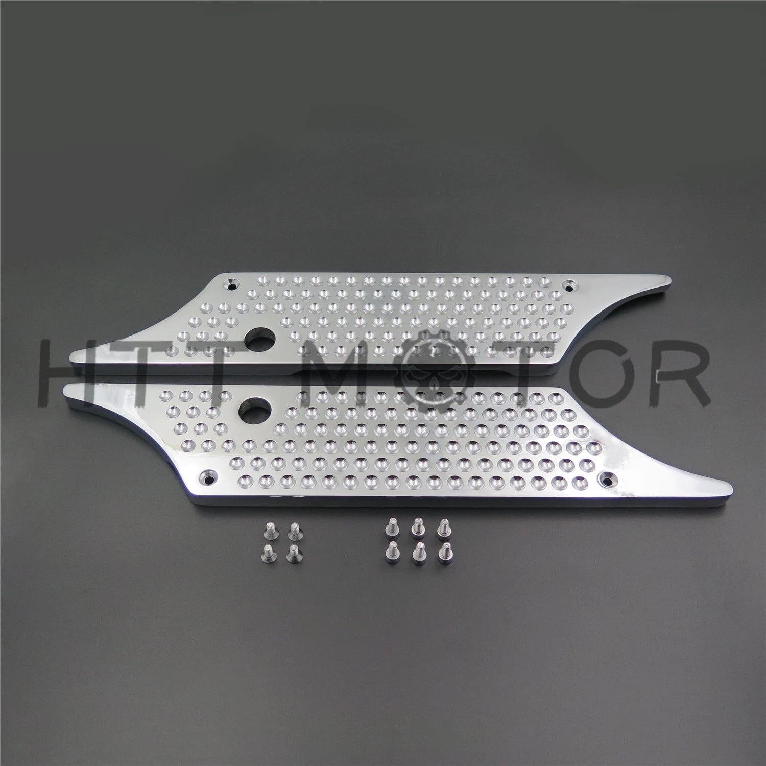 Chrome Billet Saddle Bag Latch Covers for Harley Davidson Road King (1993–2013)