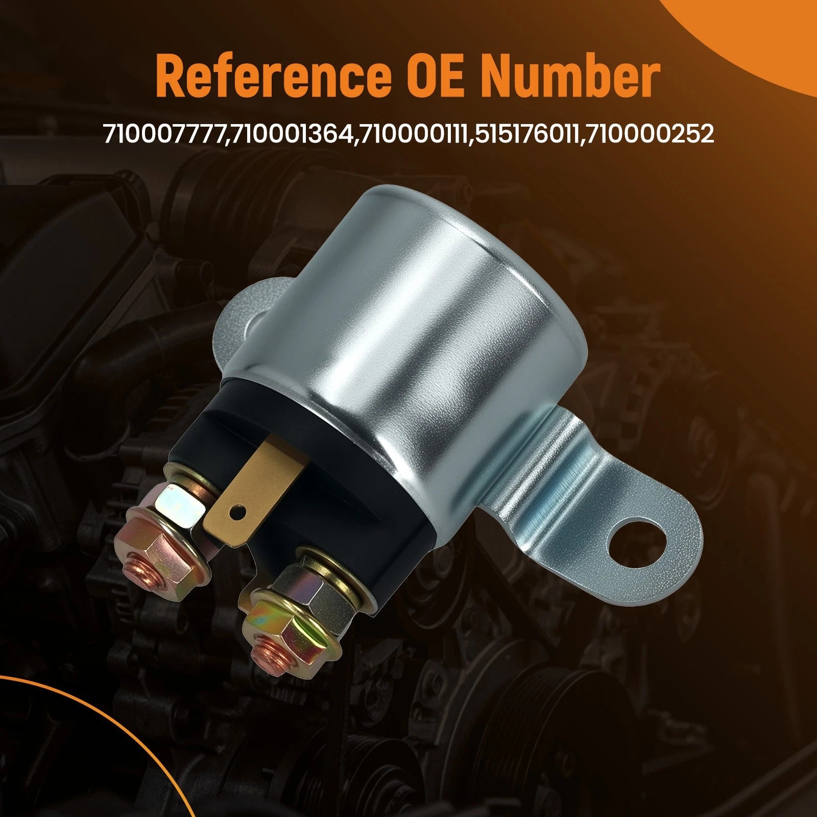 Starter Solenoid Relay for Can-Am Outlander 330 (2004–2005) 710000252 710007777