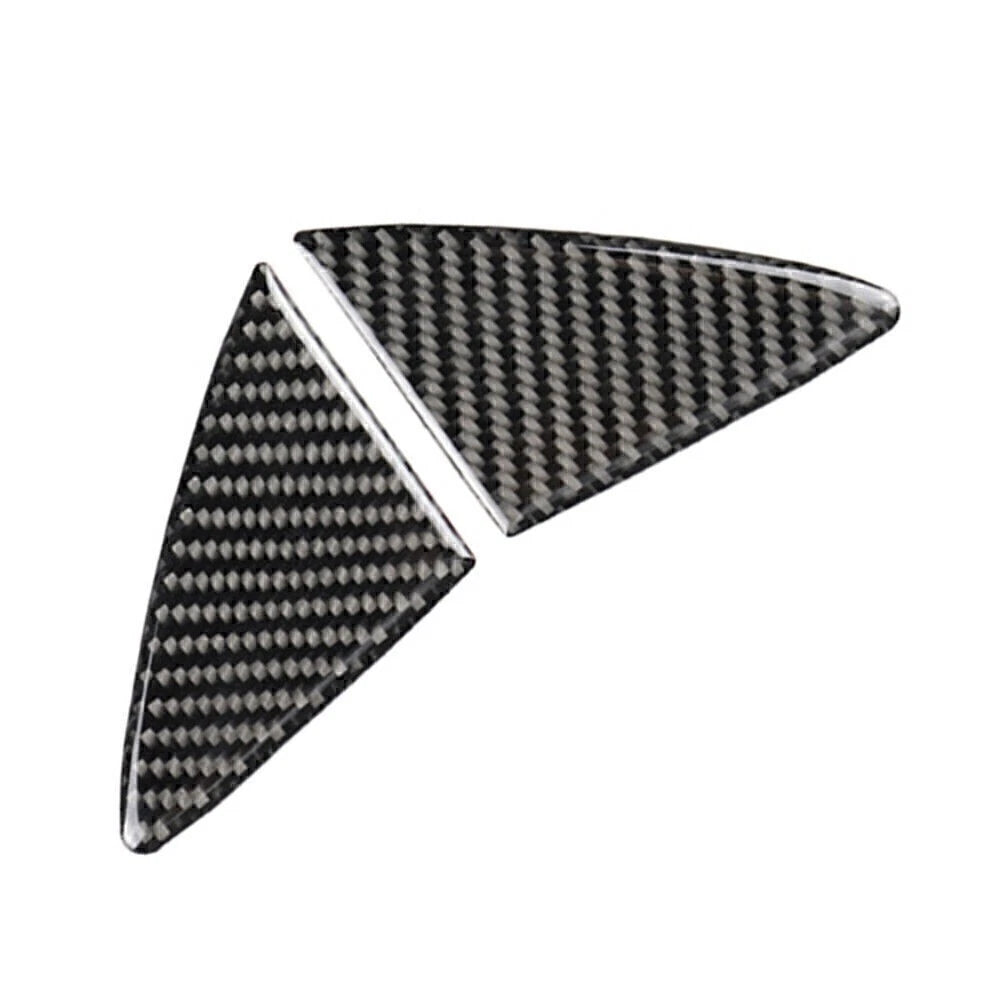 Front Grille Cover Trim for Mazda 3 Axela (2014–2016) Carbon Fiber