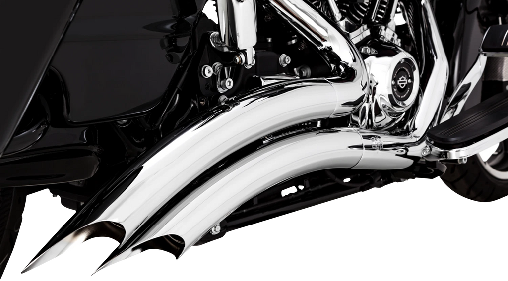 Vance & Hines Big Radius Chrome Exhaust for Harley Touring (2017–2025)