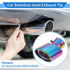2.36" Exhaust Muffler Tip Pipe for Suzuki Hustler MR52S MR92S Multicolor
