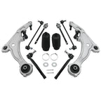 10pcs Front Suspension Kit Control Arms Tie Rods for Nissan Maxima (2009–2014)
