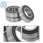 Set of 10 Ball Bearings with Double Rubber Seals 1x2x9/16"