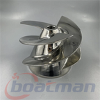 Outboard Jet Impeller 6 1/8 + Flanged Liner 1521 for Medium Series