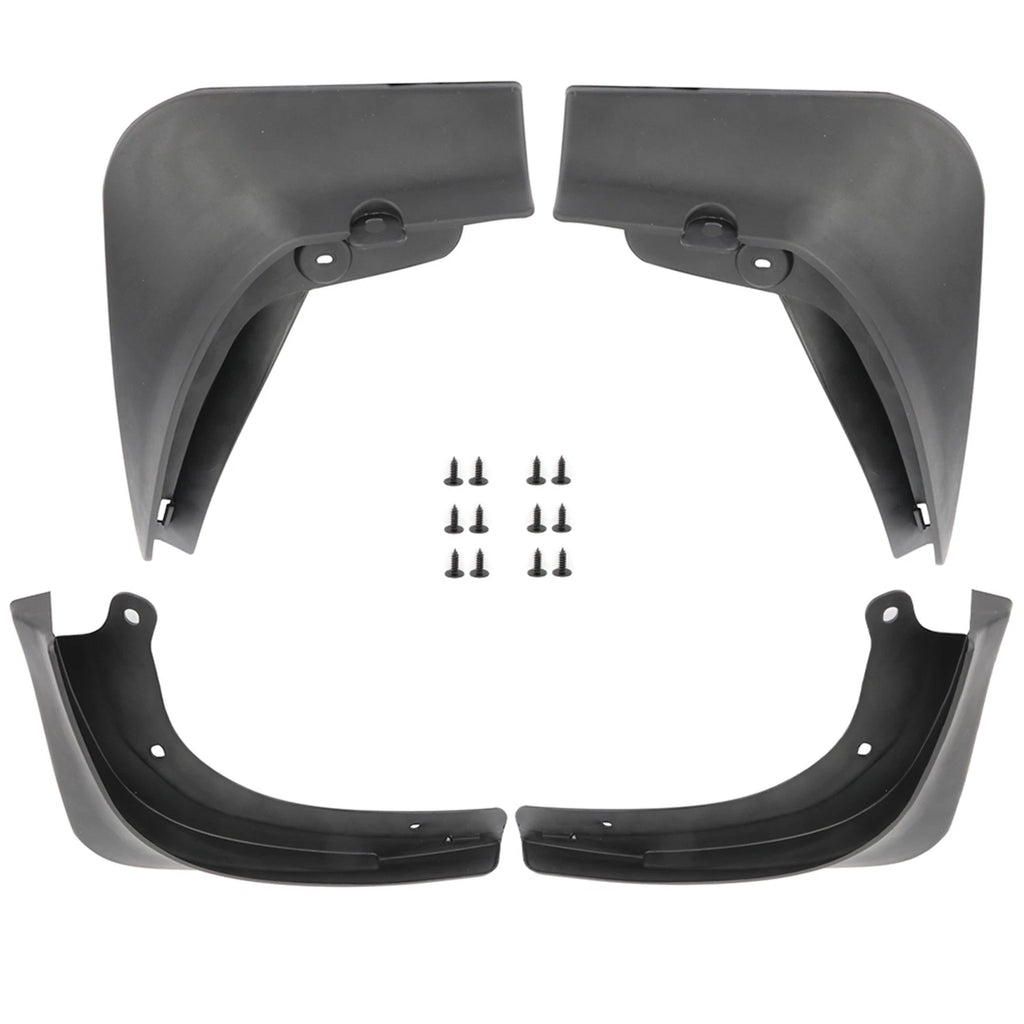 Mud Flaps for Tesla Model 3 (2016–2019) - Black Splash Guards