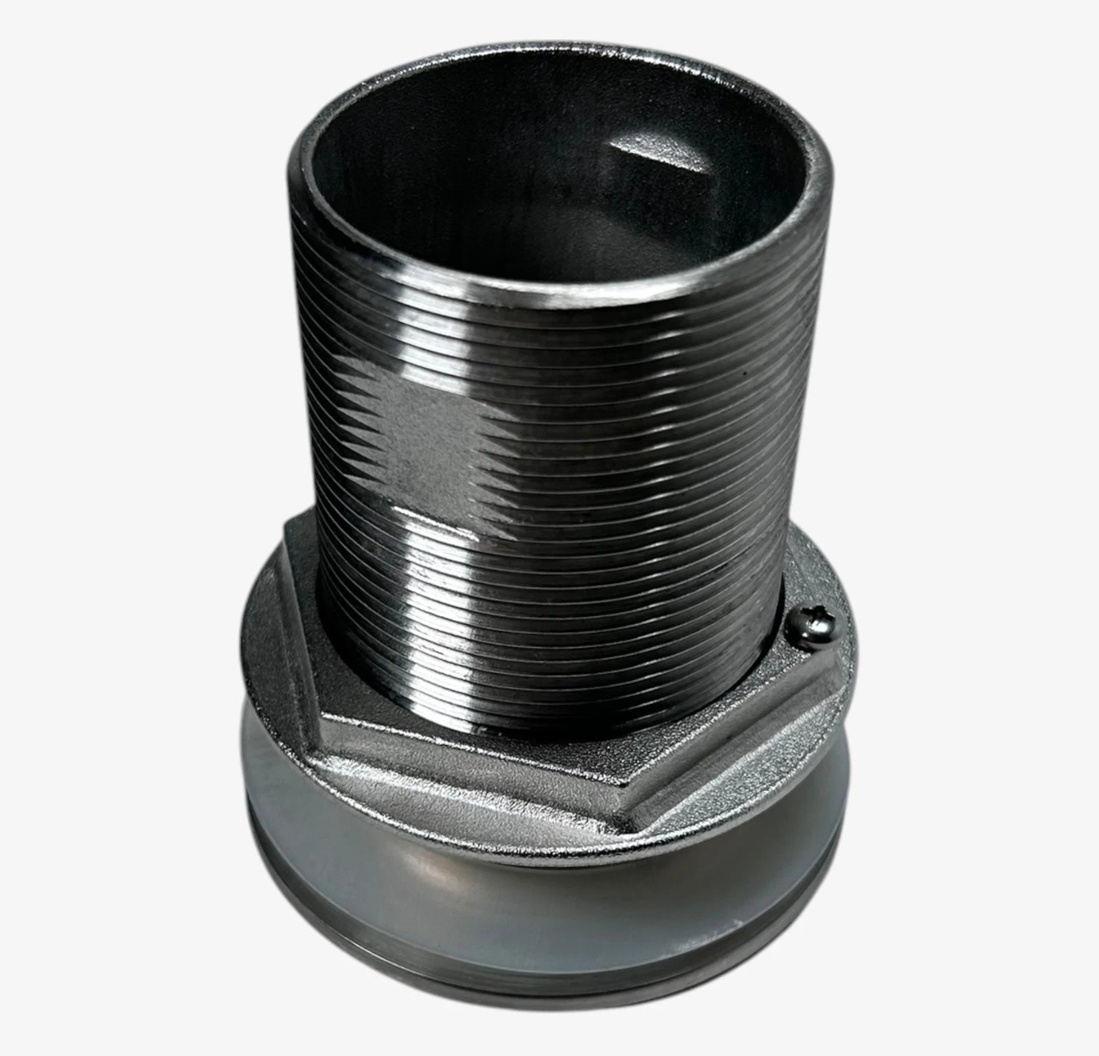 Thru Hull 3 5/8" x 2" NPT Stainless Steel Pipe for Automotive