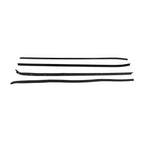Set of 2 Outer Window Sweep Weatherstrip Seals for Camaro Firebird (1970–1981)