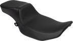 Predator 2-Up Seat for Harley Davidson Touring (Extended Reach, Smooth Vinyl)