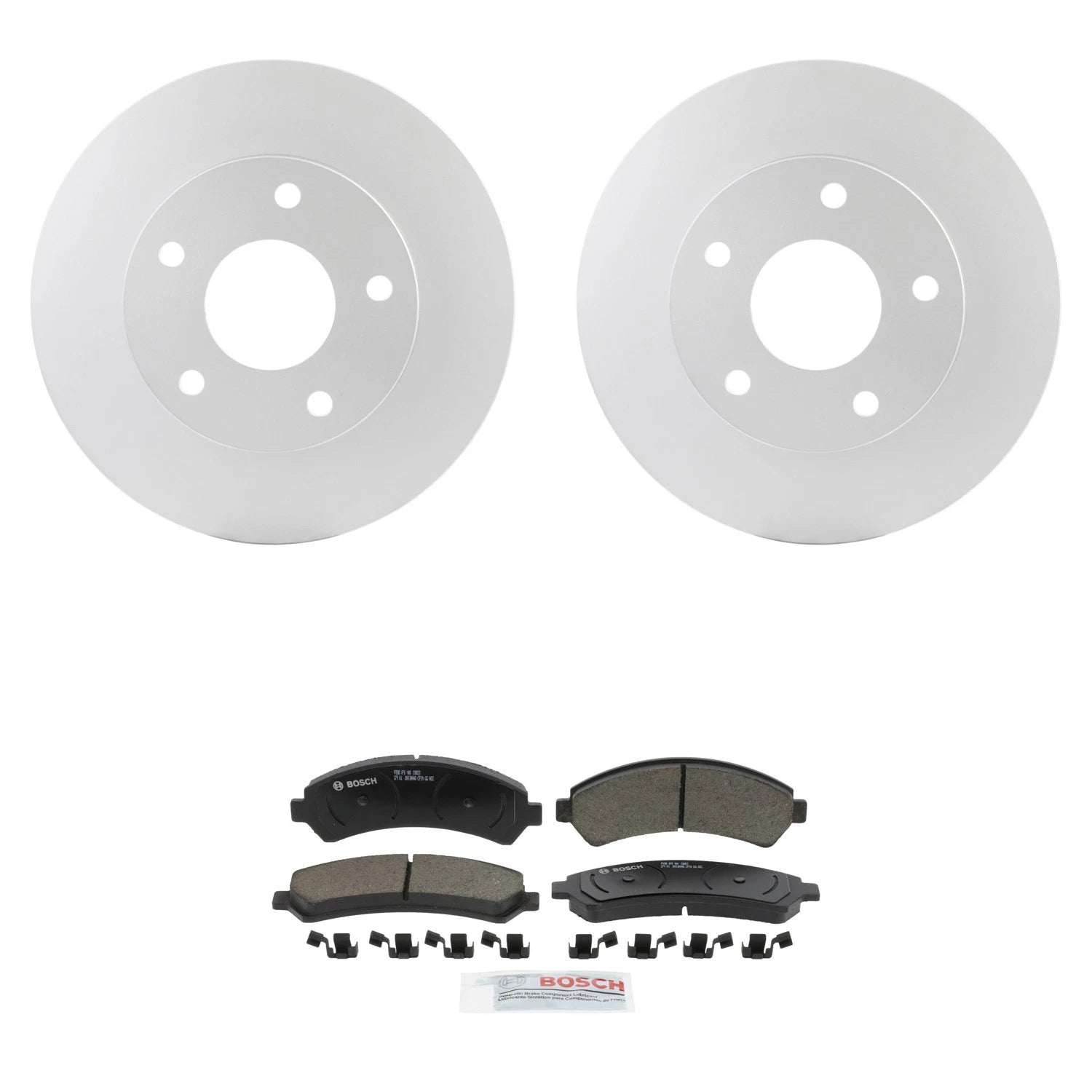 Set of 4 Bosch Quietcast Ceramic Disc Brake Pads for Blazer Jimmy