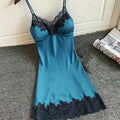 2X Lace Satin Sleepwear Pajamas Set for Women