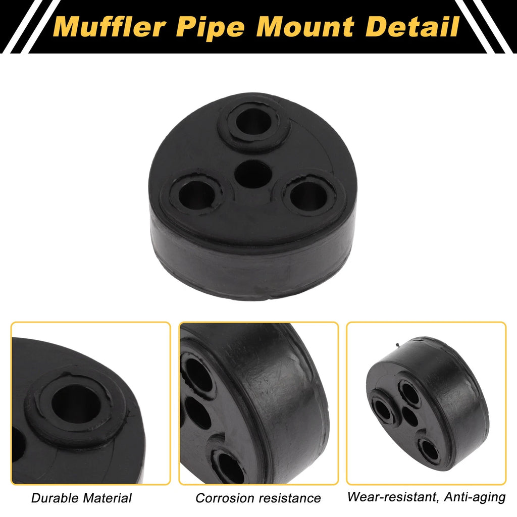 Muffler Exhaust Hanger for Toyota 4Runner (1985–1993) No. 35111 Black 1 Pc