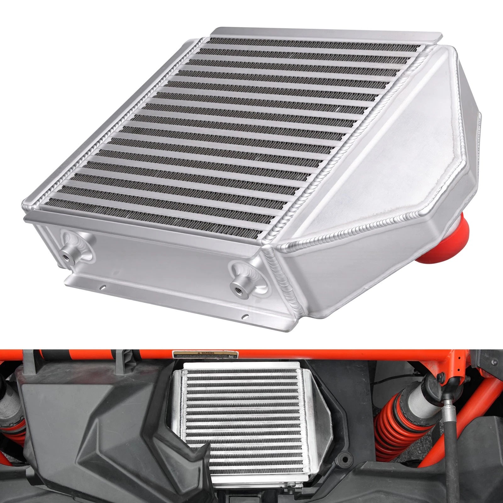 NICECNC Aluminum Intercooler #707800782 for Can Am Maverick X3 (2017–2019)