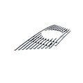 Upper Stainless Steel Chrome Billet Grille Insert for Nissan Rogue (2017–2020)