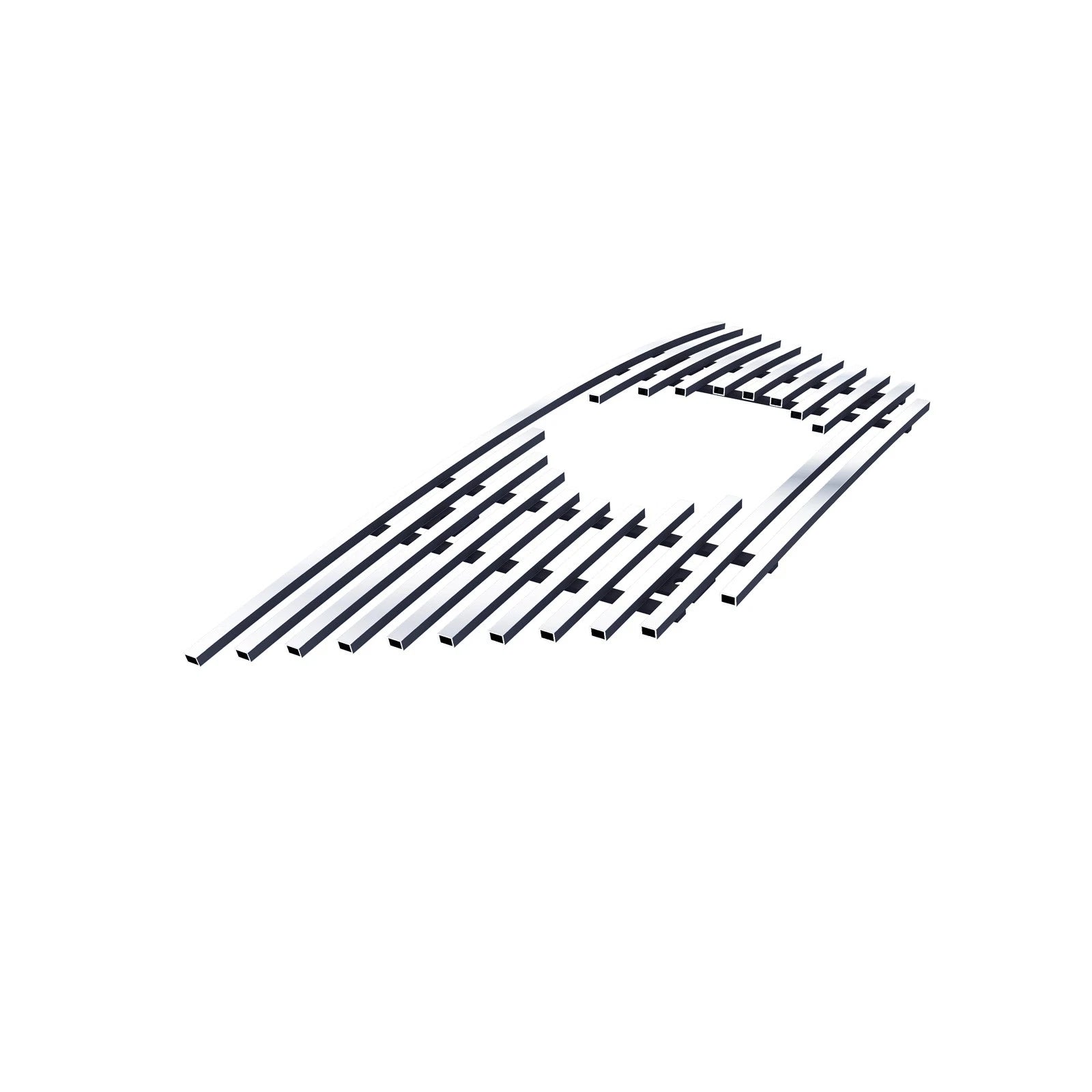 Upper Stainless Steel Chrome Billet Grille Insert for Nissan Rogue (2017–2020)