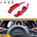 Red Aluminum Paddle Shifter Extension for Mazda (2014–2020)