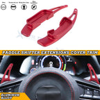 Red Aluminum Paddle Shifter Extension for Mazda (2014–2020)