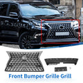 Front Hood Bumper Grille for Lexus GX460 (2021) - Black Facelift