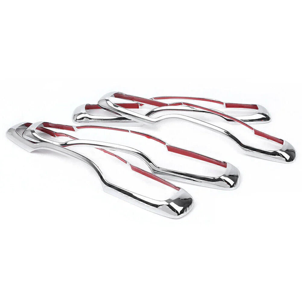 4 x Door Handle Cover Trim for Volvo XC60 (2018-2019) ABS Plastic