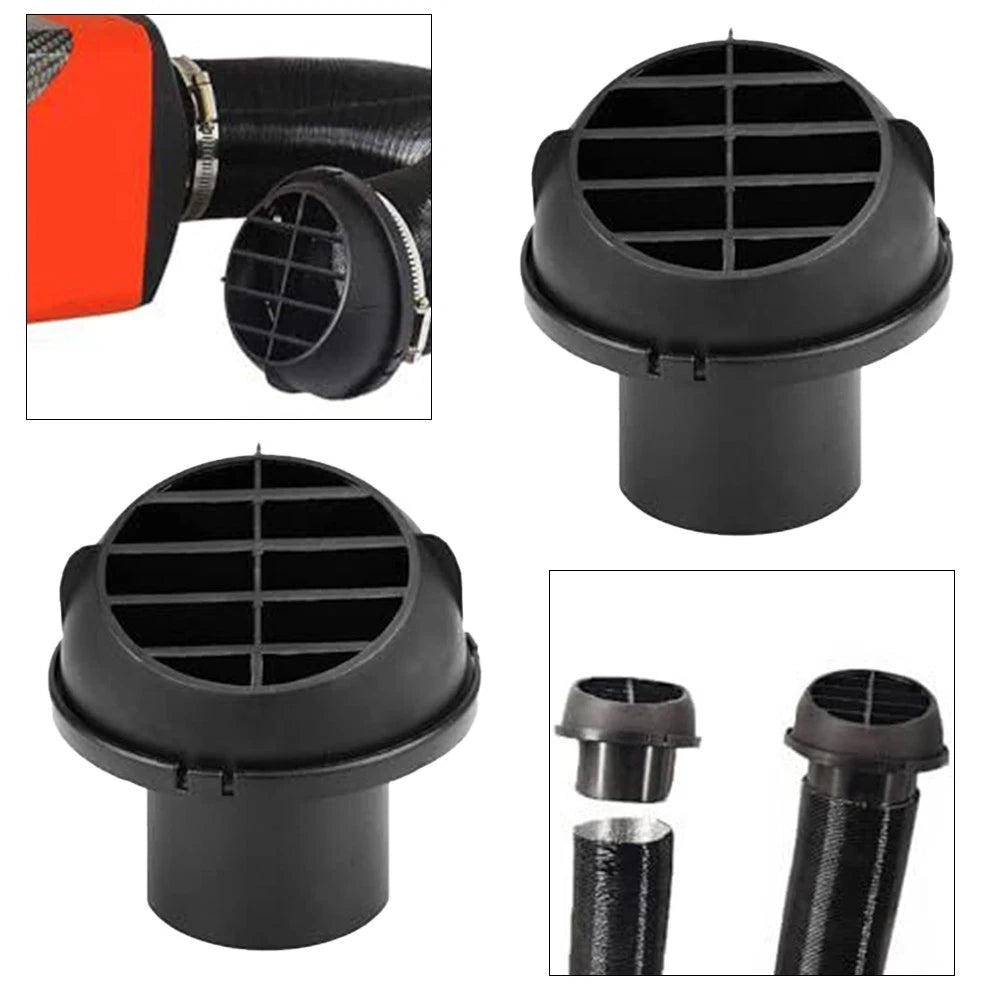 Set of 2 Adjustable Warm Air Outlet Vents for Heating Needs