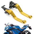 Brake Clutch Levers for Kawasaki Ninja 250 300 (2013–2018) Gold
