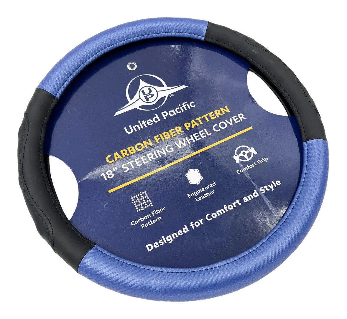 Steering Wheel Cover Carbon Fiber Style for Peterbilt Kenworth (2010–2024)