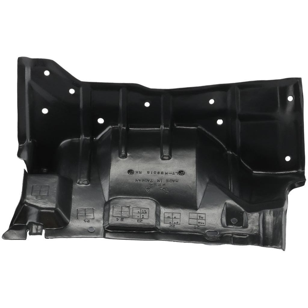 Engine Splash Shield for Mitsubishi Lancer (2008–2017) Rear Passenger Side