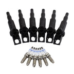 Ignition Coils & Spark Plugs Kit for BMW E82 135i 335i (Bosch)