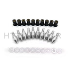 10X Windshield Bolts Screw Kit for Honda Suzuki Yamaha Kawasaki