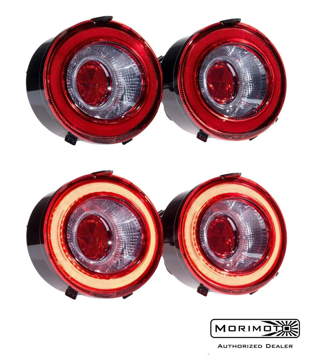 Morimoto XB LED Tail Lights Gen 2 Replacement Red Lens for Chevy C6 (2006–2013)